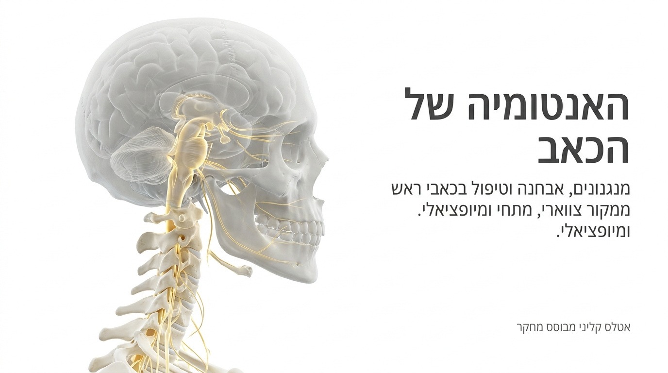 כשכאב הראש מתחיל בכלל בצוואר